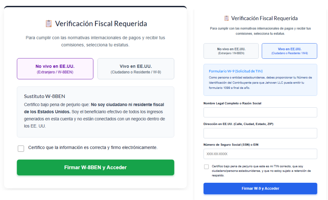 Verificación Fiscal Requerida